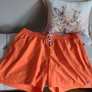 Polo by Ralph Lauren Men's Orange Shorts